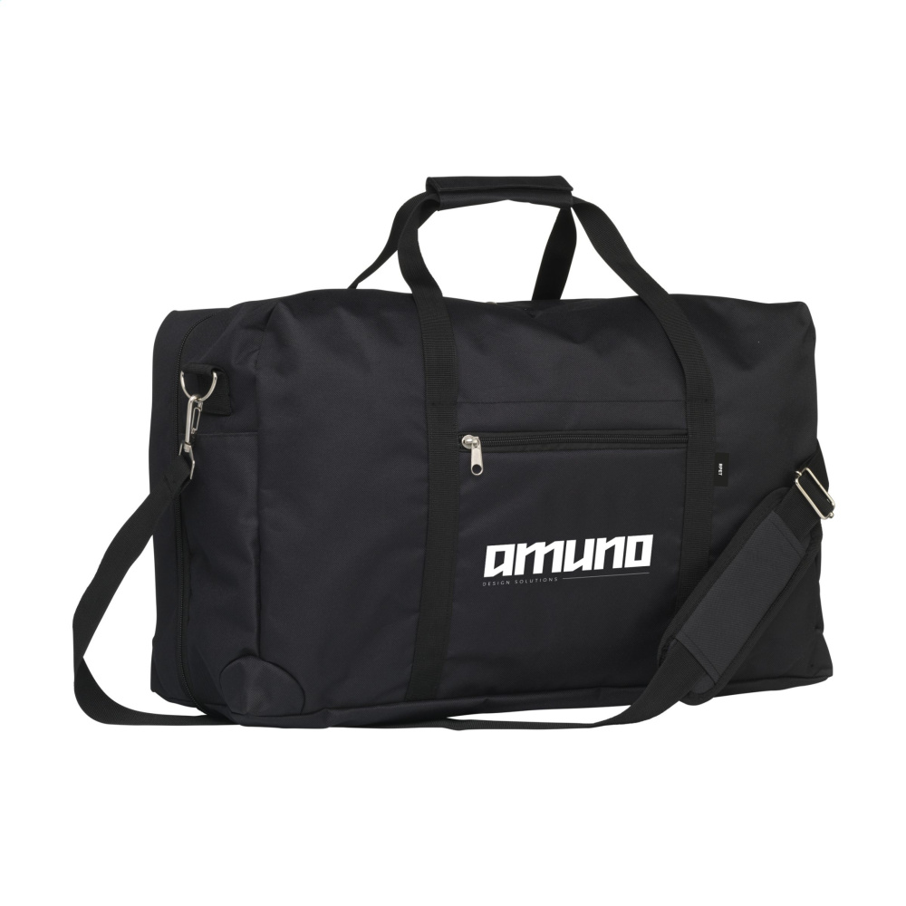 Logo trade promotional items image of: Manchester RPET Travelbag
