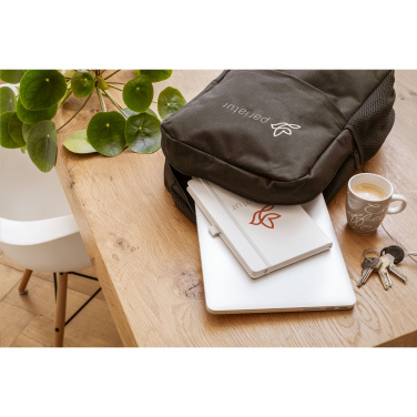 Logo trade promotional gifts image of: Finley GRS RPET Laptop Backpack