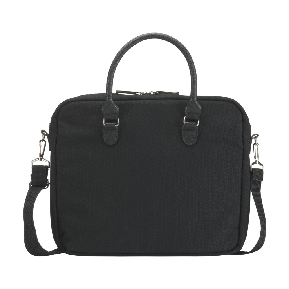 Logo trade promotional items image of: Denver Recycled Canvas 15.6-inch laptop bag