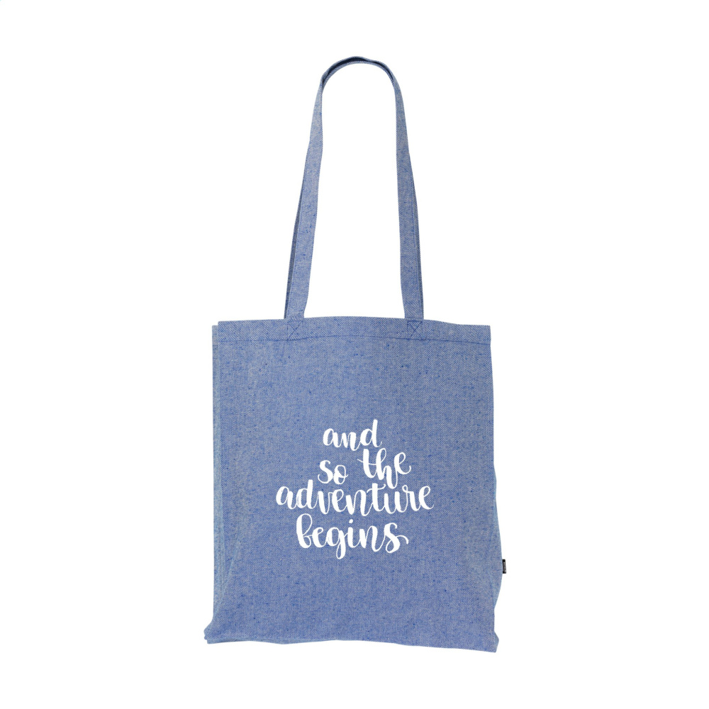 Logotrade promotional products photo of: Melange Shopper GRS Recycled Canvas (280 g/m²) bag