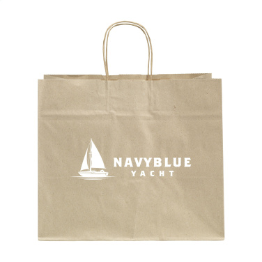 Logo trade advertising products image of: Leaf It Bag recycled grass paper (90 g/m²) XL