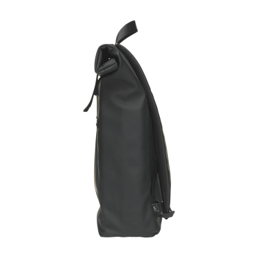 Logotrade promotional gift picture of: Lennon Roll-Top Recycled Backpack