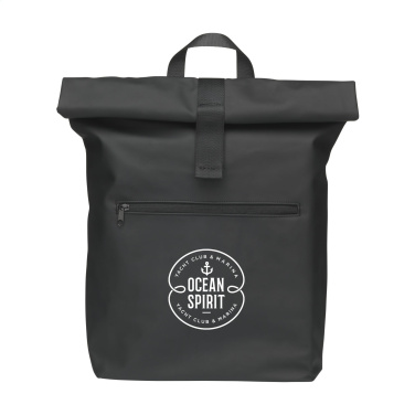 Logo trade promotional gifts picture of: Lennon Roll-Top Recycled Backpack