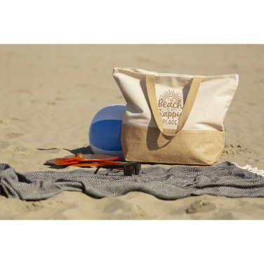 Logotrade promotional products photo of: Cancun Beachbag Organic Cotton (320 g/m²)