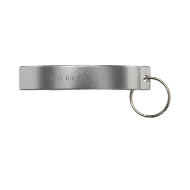 Logo trade promotional giveaway photo of: Alu Opener keyring