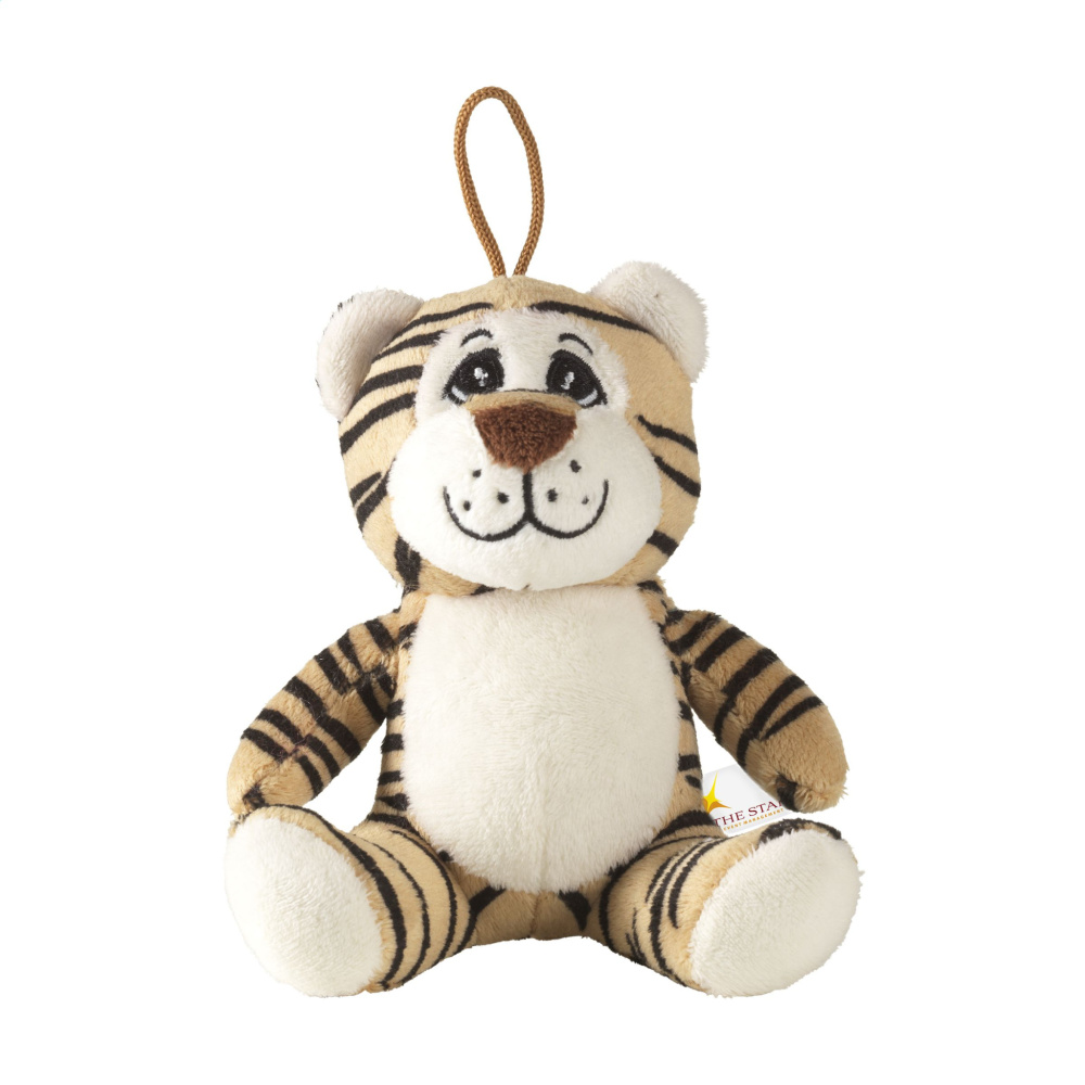 Logo trade promotional gifts image of: Animal Friend Tiger cuddle toy