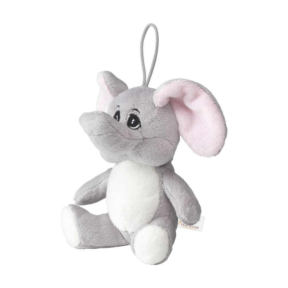 Logo trade corporate gifts image of: Animal Friend Elephant cuddle toy