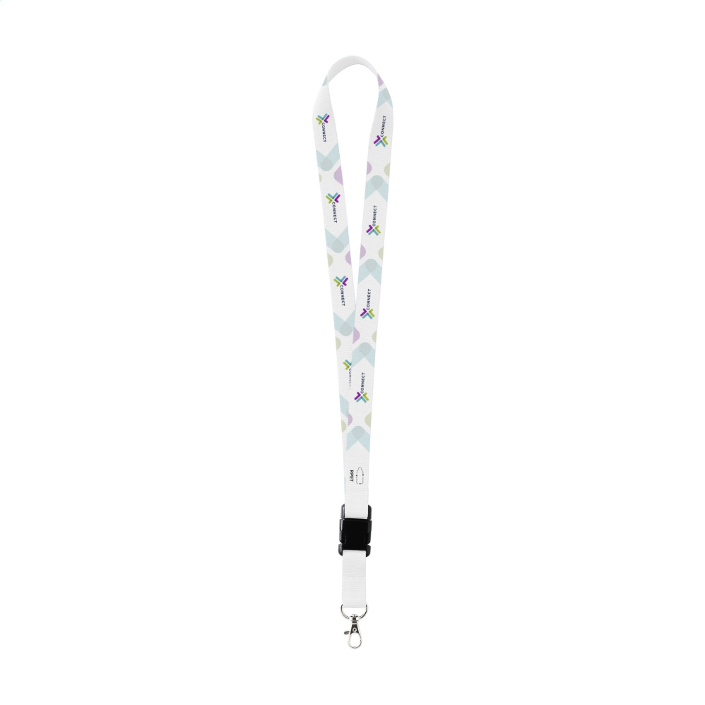 Logo trade promotional item photo of: Lanyard Sublimation Buckle RPET 2 cm keycord