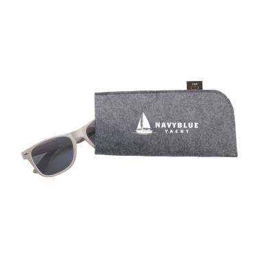 Logo trade promotional item photo of: Feltro GRS RPET Pouch for glasses