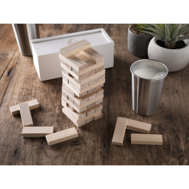 Logo trade promotional merchandise photo of: Tower Game Deluxe