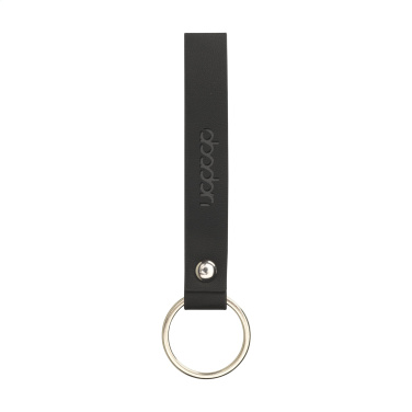 Logo trade promotional products picture of: Vegan Pineapple Leather Keyring