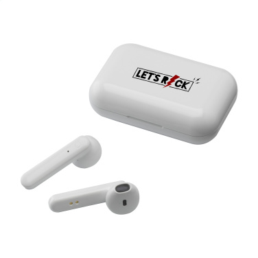 Logo trade promotional products picture of: Sensi TWS Wireless Earbuds in Charging Case