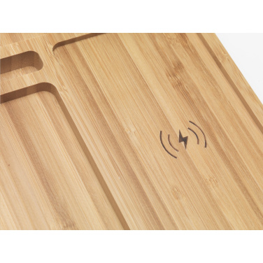 Logotrade advertising product picture of: Bamboo Organizer charger