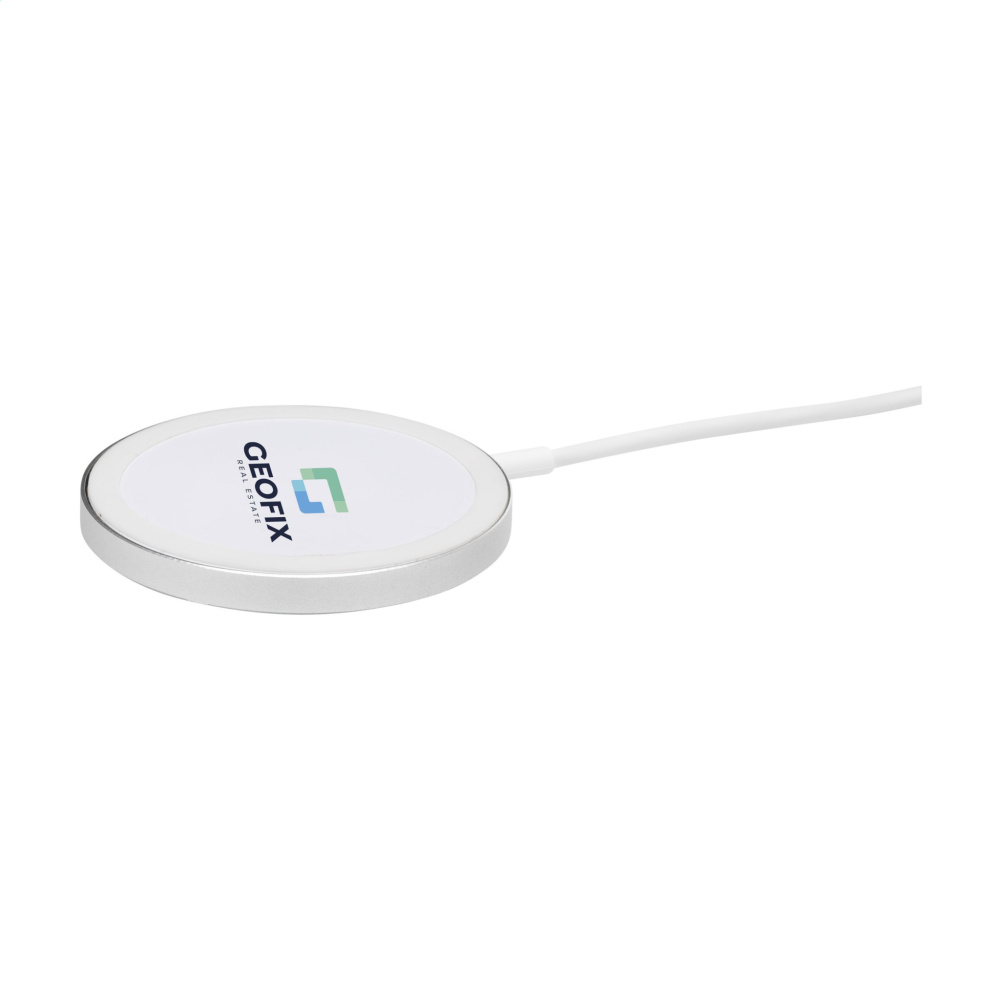 Logo trade promotional item photo of: Force MagSafe 10W Recycled Wireless Charger