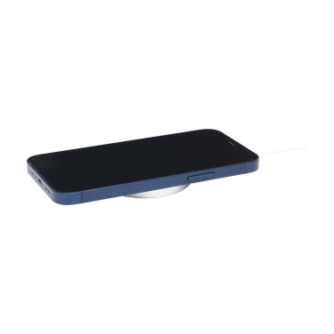 Logotrade promotional item image of: Force MagSafe 10W Recycled Wireless Charger