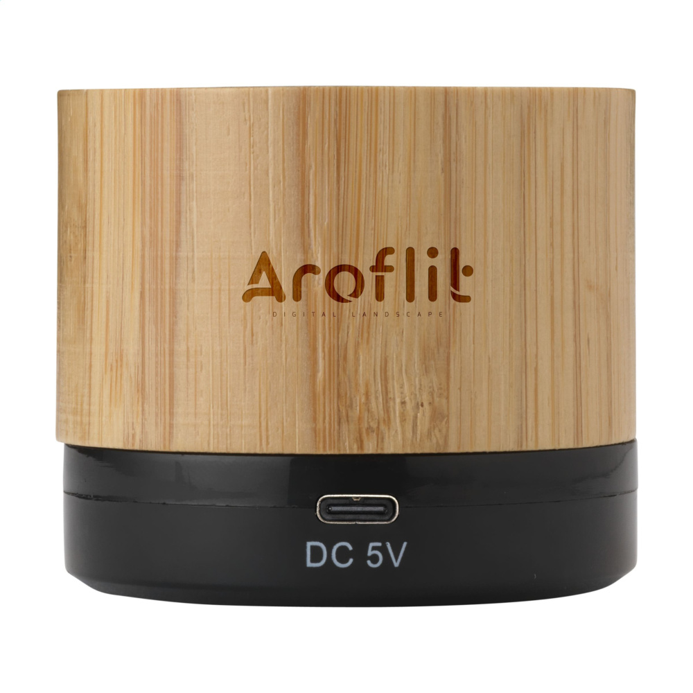 Logo trade promotional merchandise photo of: Bambox Bamboo Speaker