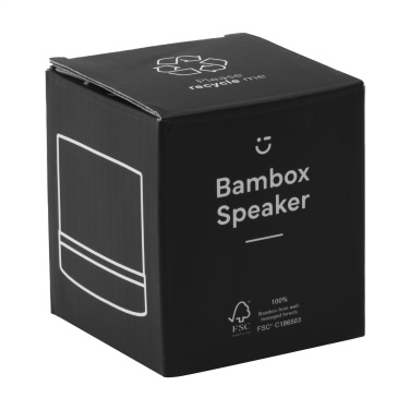 Logo trade promotional items image of: Bambox Bamboo Speaker