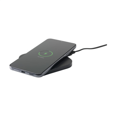 Logotrade business gift image of: Bamboo Wireless Charger 15W