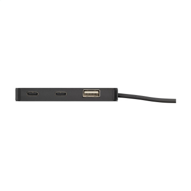 Logo trade promotional items picture of: Tecco GRS Recycled Alu USB Hub