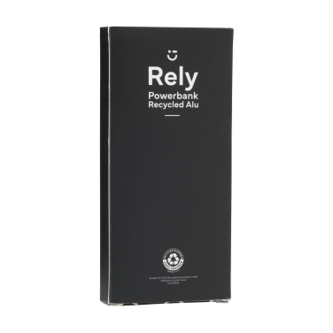 Logotrade promotional merchandise image of: Rely Powerbank 10000 RCS Recycled Alu