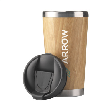 Logotrade promotional merchandise photo of: Tokyo 450 ml bamboo thermo cup