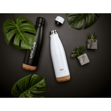 Logo trade promotional merchandise photo of: Topflask Cork 470 ml drinking bottle