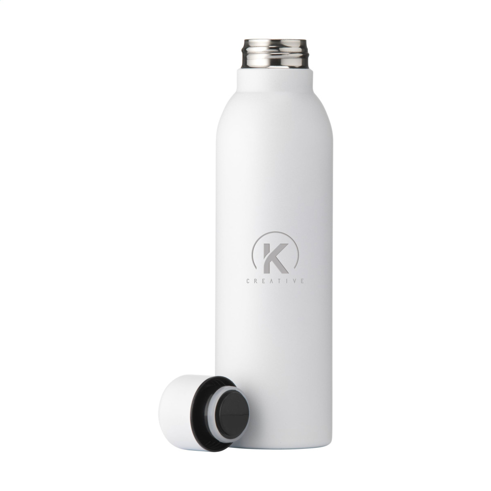Logotrade corporate gifts photo of: Helios RCS Recycled Steel Bottle 470 ml