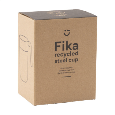 Logotrade promotional gift picture of: Fika RCS Recycled Steel Cup 400 ml thermo cup
