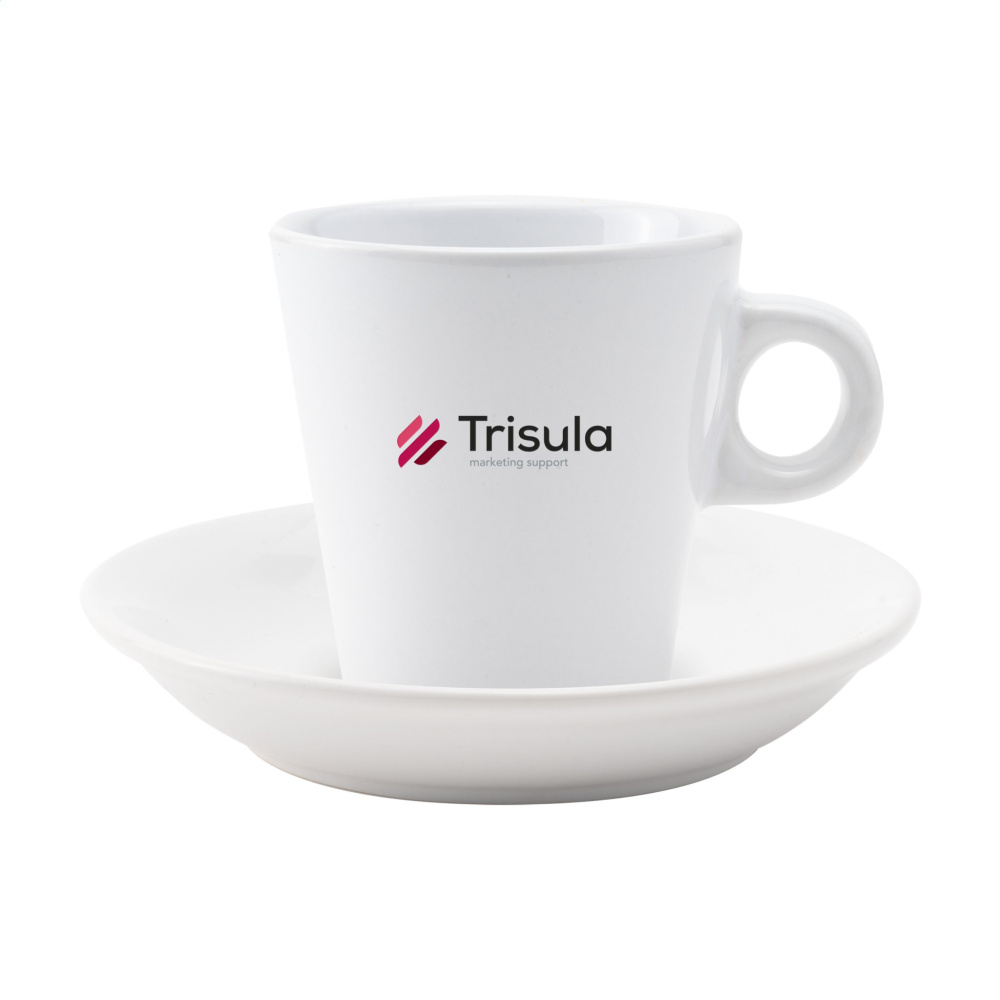 Logotrade promotional item picture of: Burano 200 ml mug and saucer