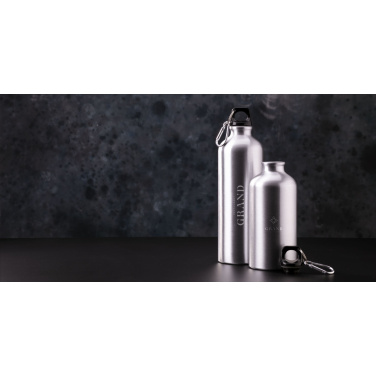 Logo trade corporate gifts picture of: AluMini GRS Recycled 500 ml water bottle