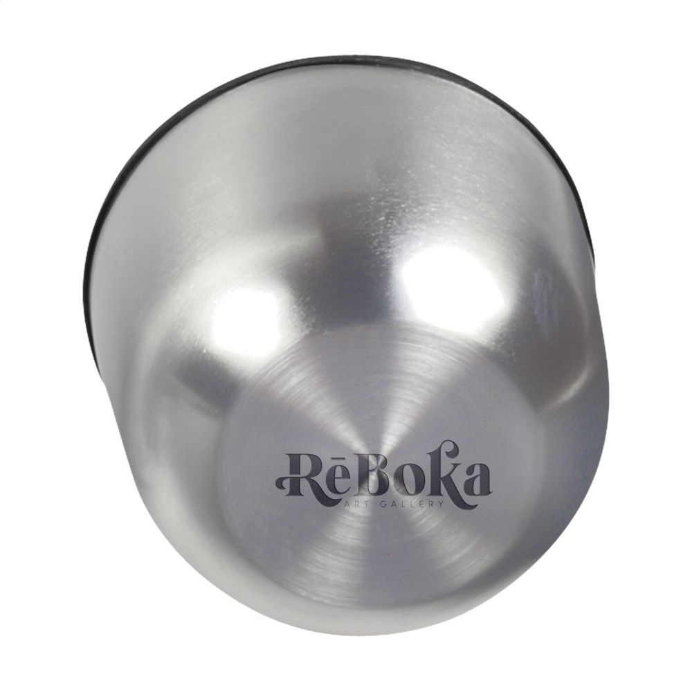 Logotrade promotional merchandise image of: Thermotop Maxi RCS Recycled Steel 1,000 ml thermobottle