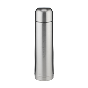 Logo trade promotional gifts image of: Thermotop Maxi RCS Recycled Steel 1,000 ml thermobottle