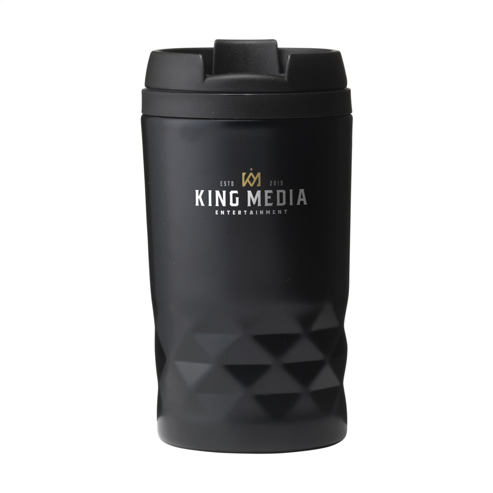 Logo trade promotional gifts image of: Graphic Mini Mug RCS Recycled Steel 250 ml thermo cup