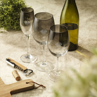 Logotrade promotional merchandise picture of: Smokey Champagne glass 180 ml
