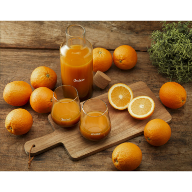 Logo trade promotional products image of: Smokey Water Glass 450 ml