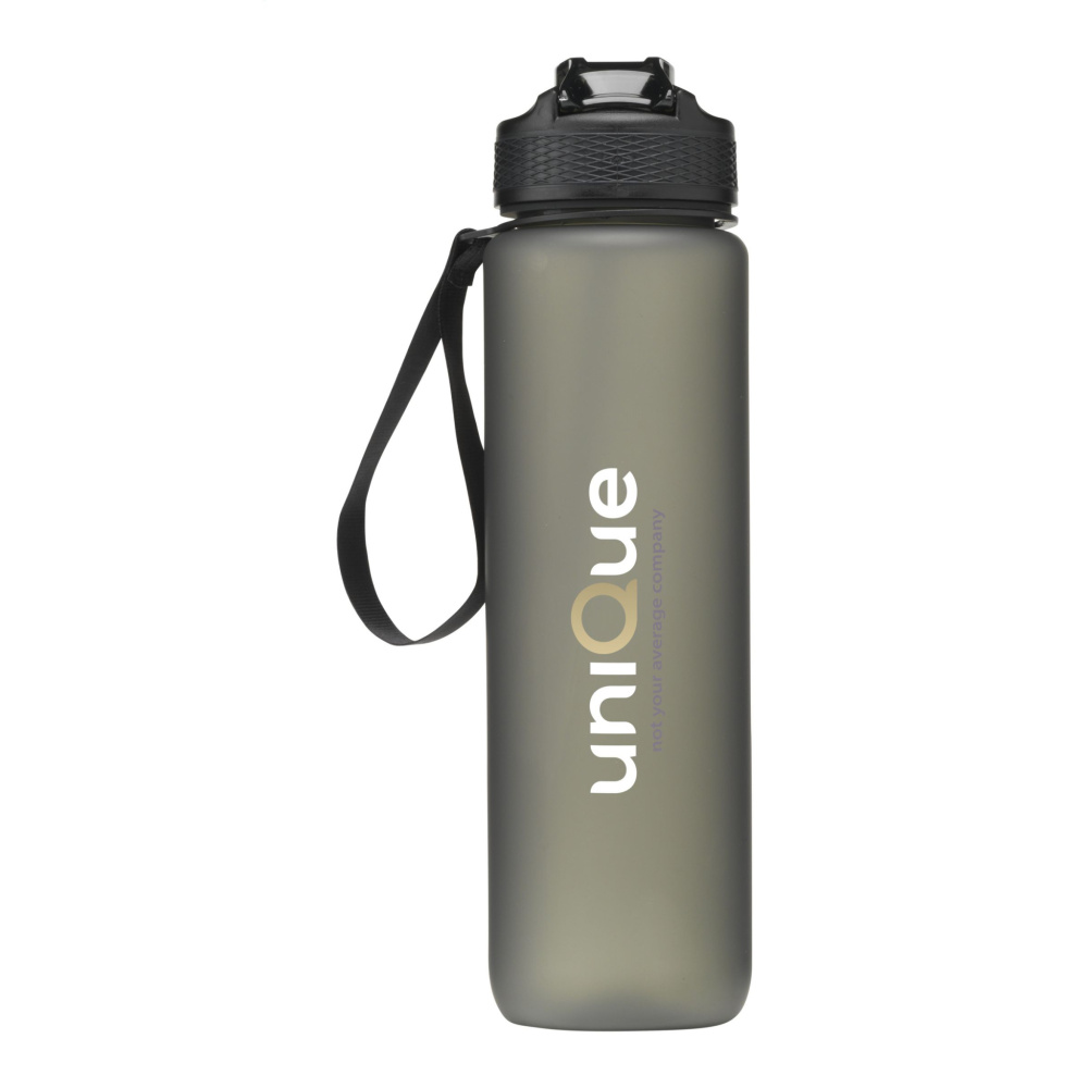 Logo trade corporate gift photo of: AquaSport GRS Recycled Water Bottle 1,000 ml