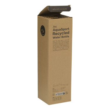 Logo trade promotional items picture of: AquaSport GRS Recycled Water Bottle 1,000 ml