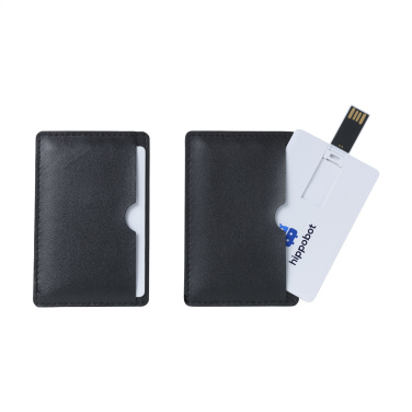Logo trade promotional giveaways image of: CredCard USB from stock 8 GB