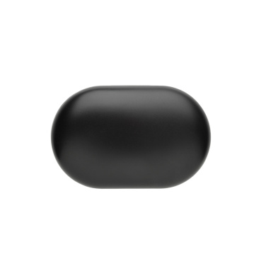 Logo trade promotional giveaways image of: Fitsound RCS recycled plastic open ear TWS earbuds