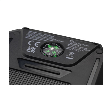 Logotrade advertising product picture of: Trail RCS Solar Charger Compass 8000