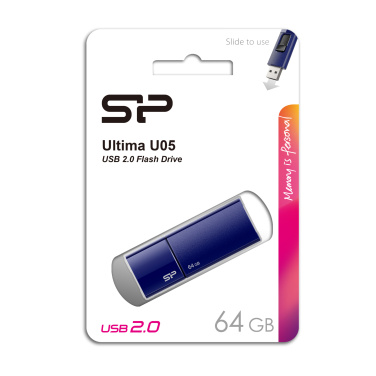 Logo trade corporate gifts image of: Pendrive Silicon Power Ultima U05 2.0