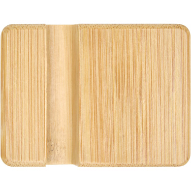 Logo trade corporate gifts picture of: Ebla bamboo phone stand