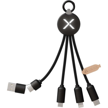 Logotrade promotional giveaway picture of: SCX.design C14 15W 5-in-1 charging cable