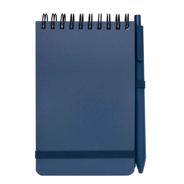 Logotrade advertising product image of: Thalaasa A6 hard cover ocean-bound notebook with ballpoint pen (black ink)