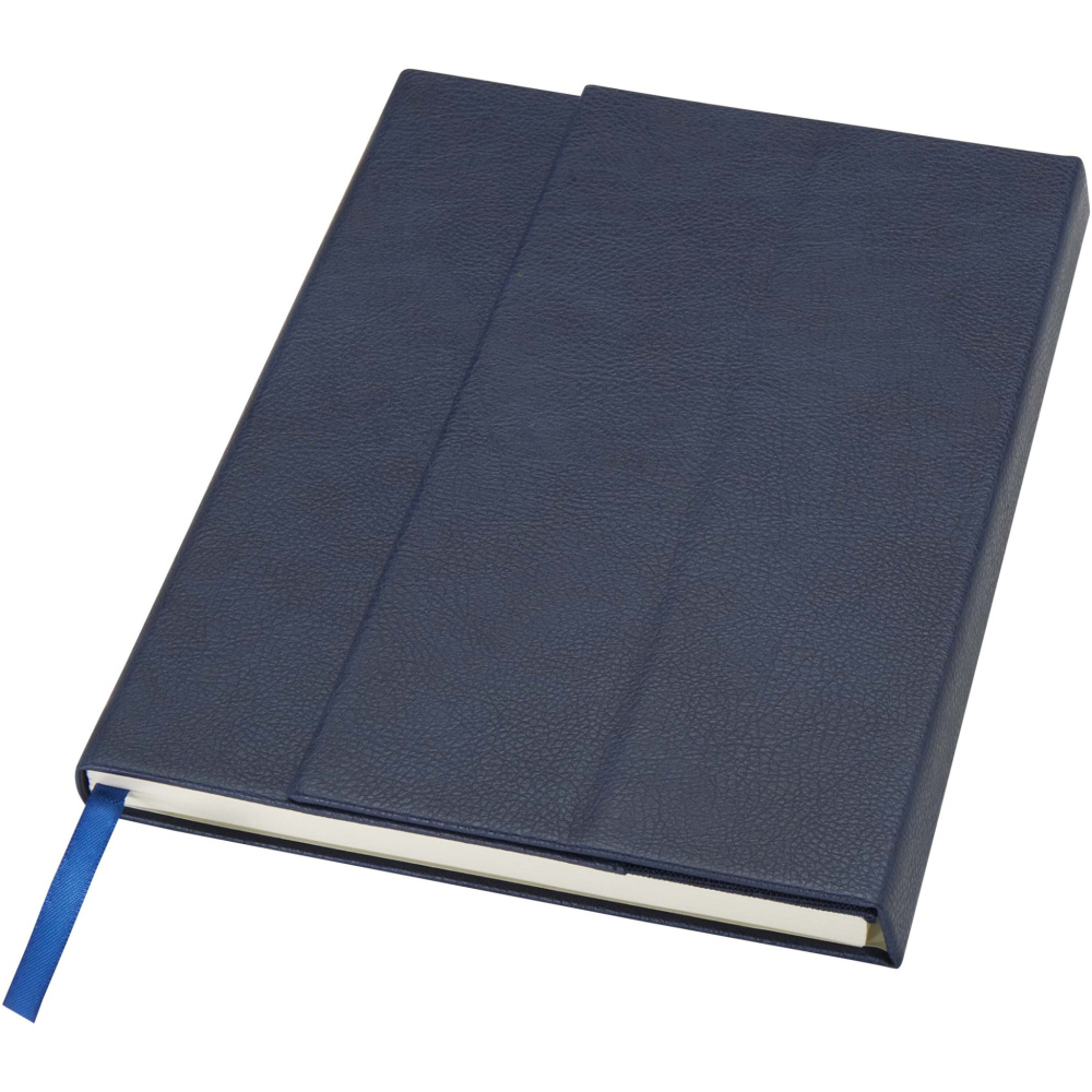Logo trade advertising products picture of: Alejandra A5 recycled plastic hard cover notebook