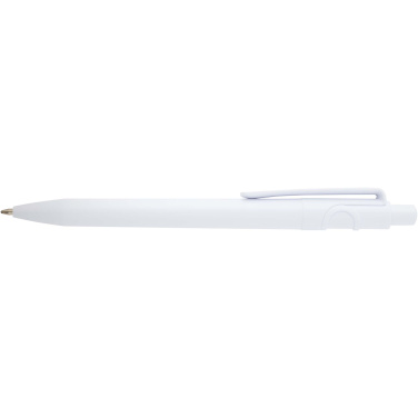 Logotrade promotional giveaway image of: Unica recycled plastic ballpoint pen (black ink)