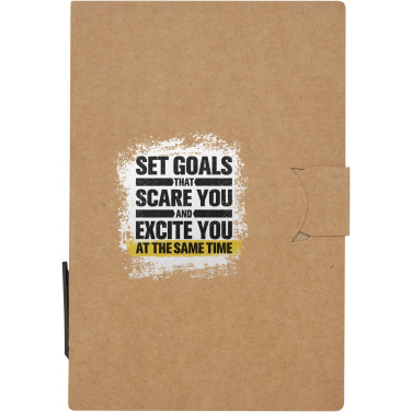 Logotrade promotional merchandise photo of: Swift sticky notes booklet with ballpoint pen (black ink)