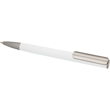 Logo trade advertising products image of: Ziguur recycled aluminium ballpoint pen (black ink)