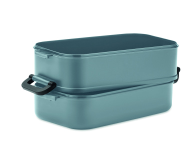 Logo trade corporate gift photo of: Lunch box in recycled PP