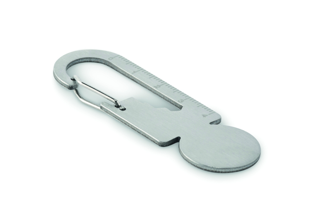 Logotrade promotional giveaway picture of: Multifunctional key ring token